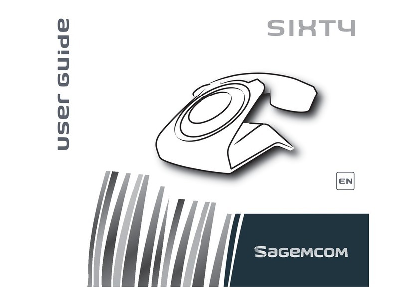 SAGEMCOM SIXT4 user guide