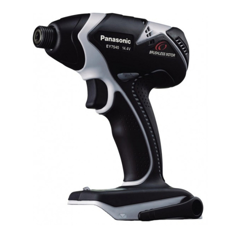 Panasonic EY7540 - IMPACT DRIVER 14.4V User manual