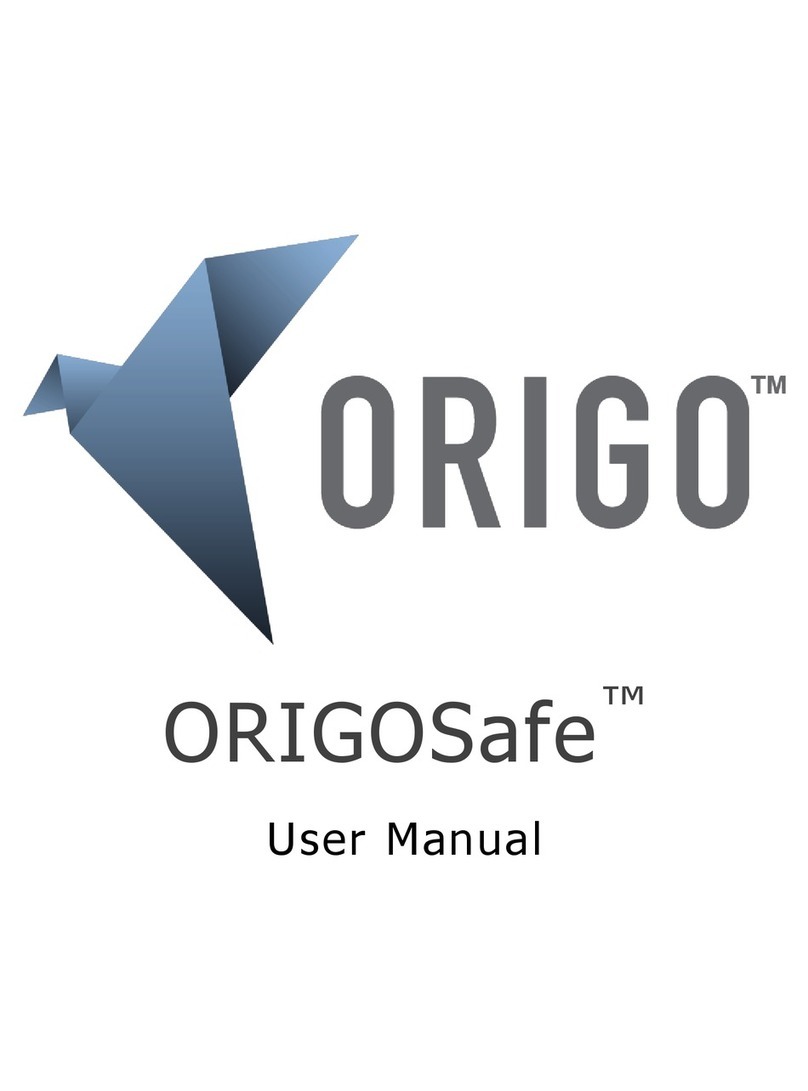 ORIGO ORIGOSafe user manual