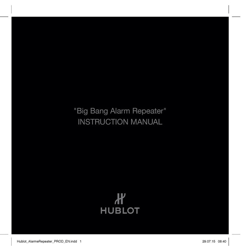 Hublot Big Bang Alarm Repeater instruction manual