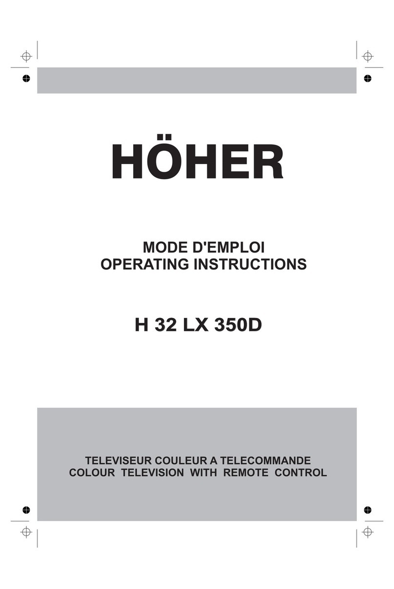 Hoher H 32 LX 350D User manual