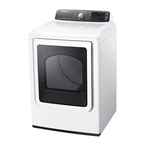 Samsung DV48J7700E(G) series User manual