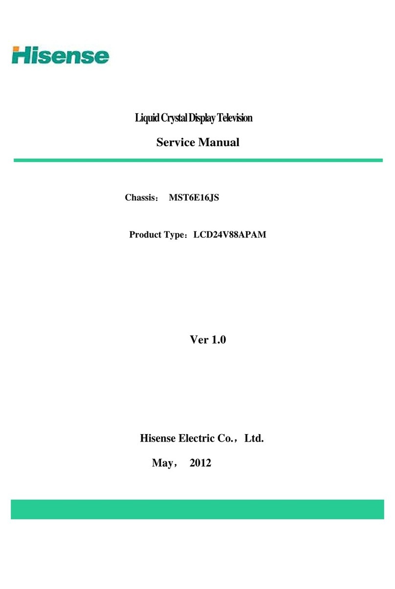 Hisense MST6E16JS User manual