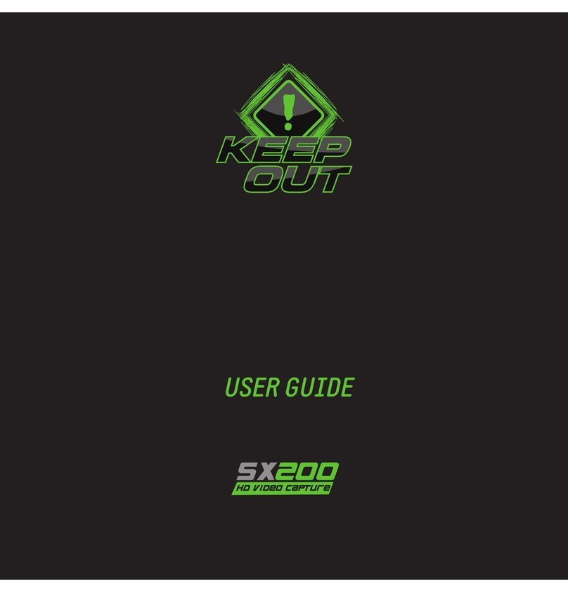 KeepOut SX200 user guide