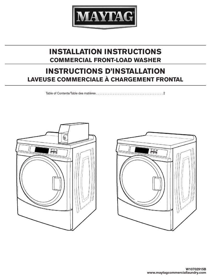 Maytag MHN30PDCWW User manual