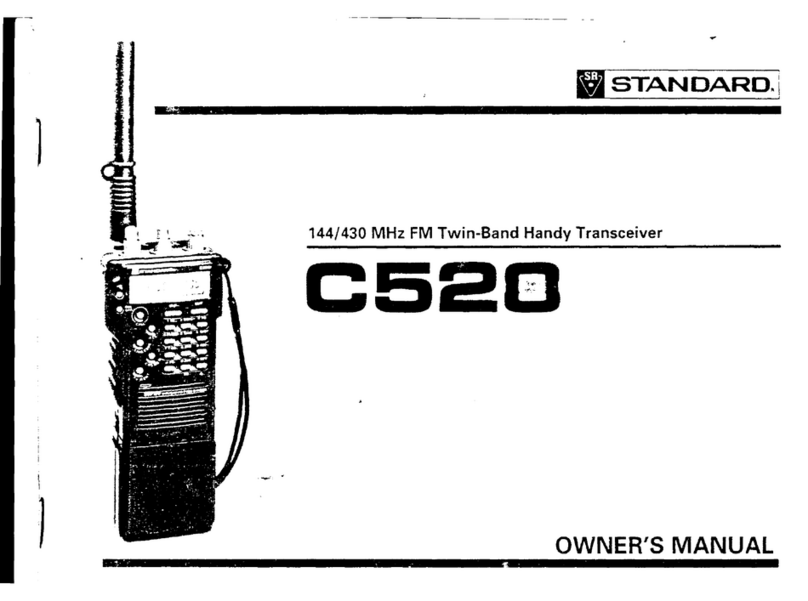 Standart Horizont C520 User manual Standart Horizont C520 User manual