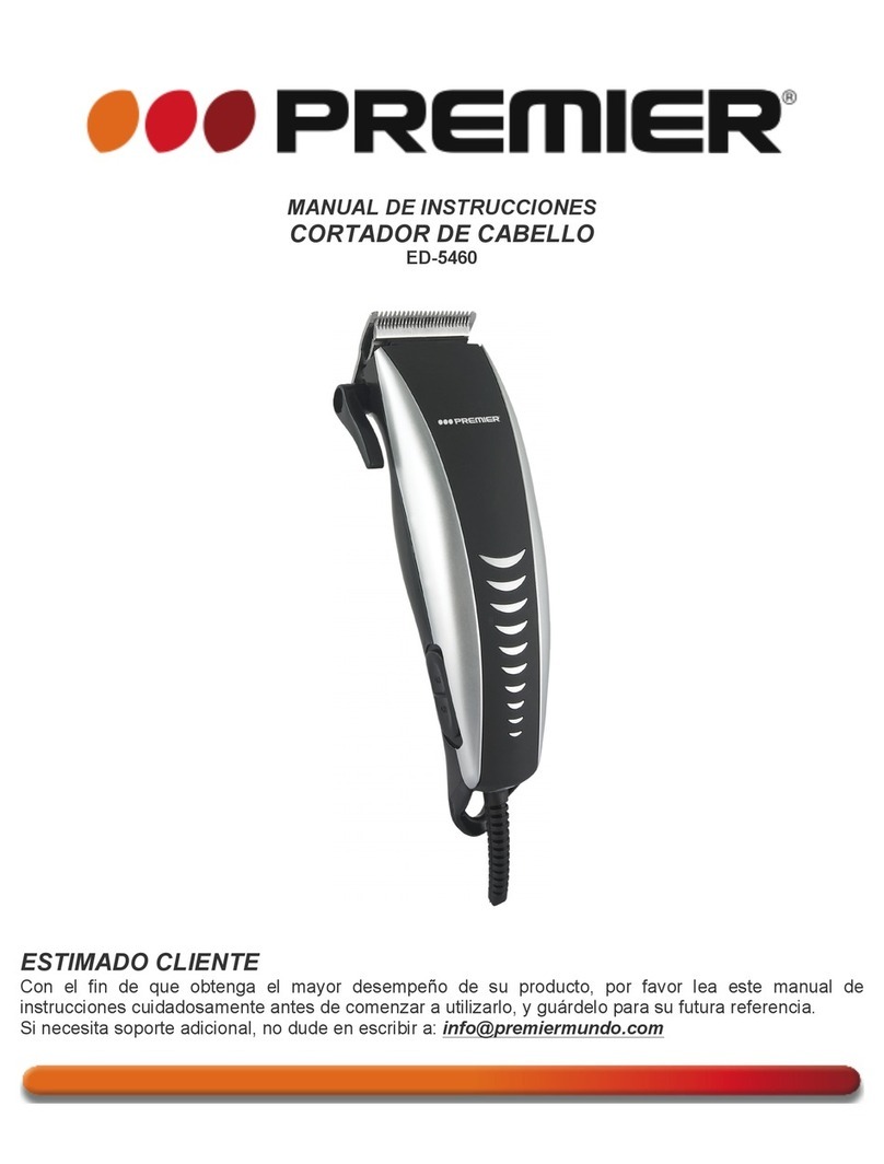 Premier ED-5460 instruction manual