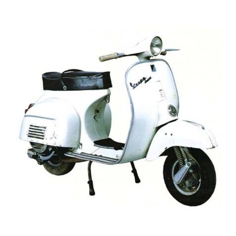 VESPA 125 Super Installation guide