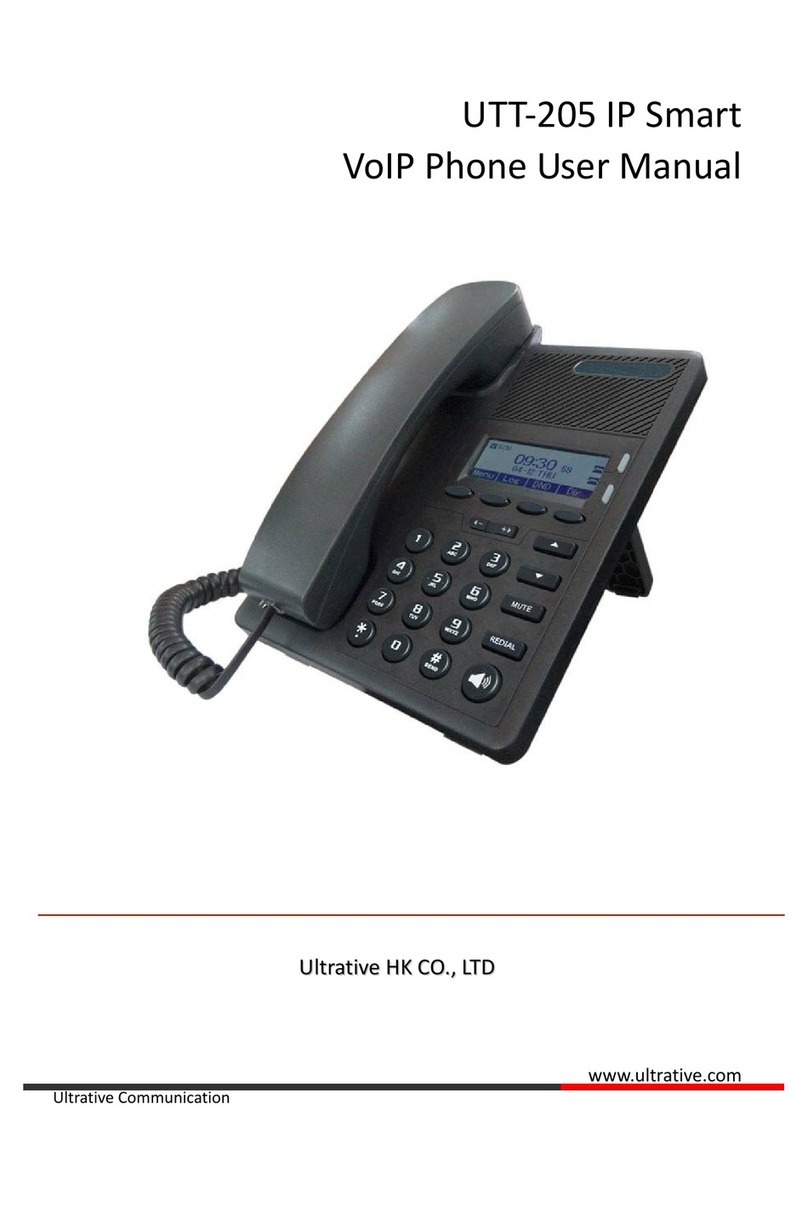 Ultrative UTT?205 user manual
