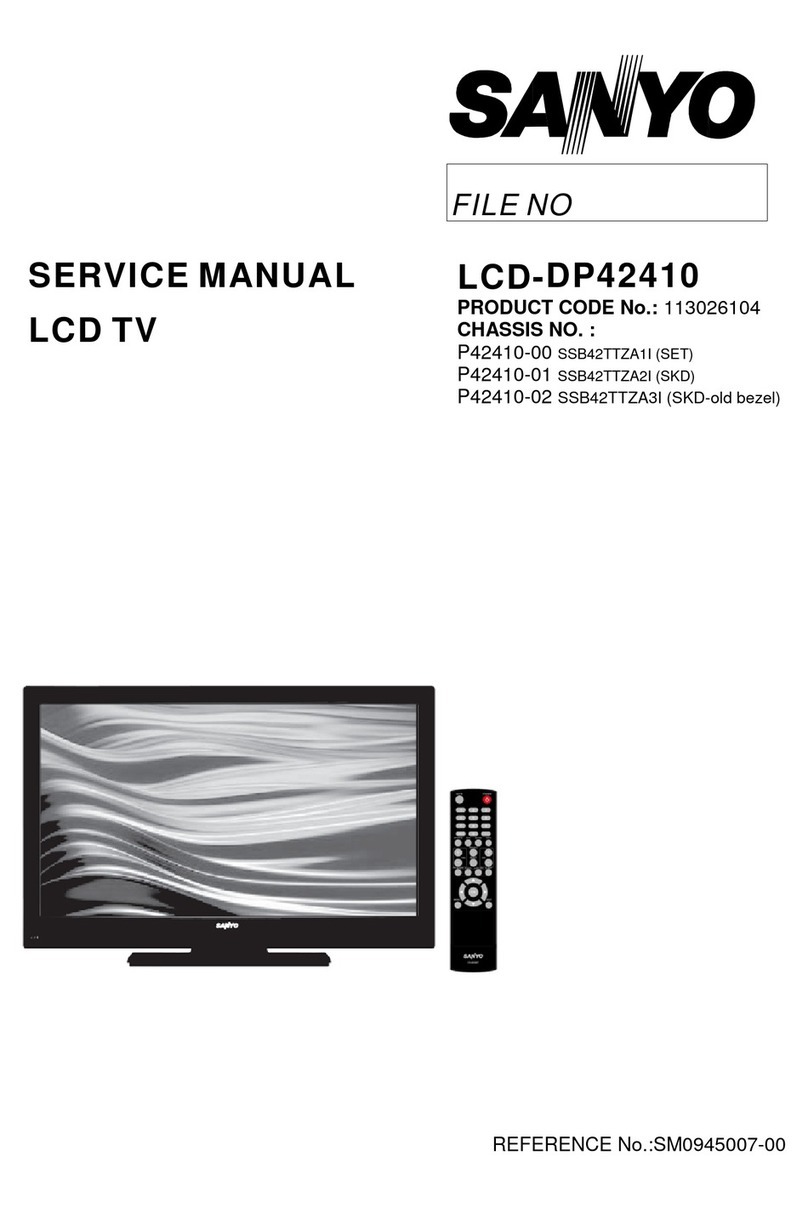 Sanyo LCD-DP42410 User manual