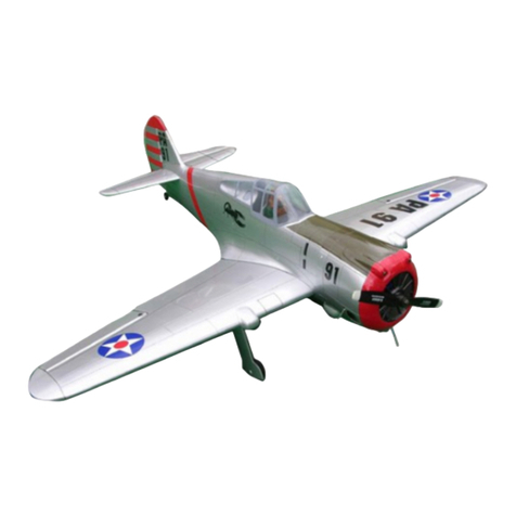 Black Horse Model P-36A Hawk instruction manual