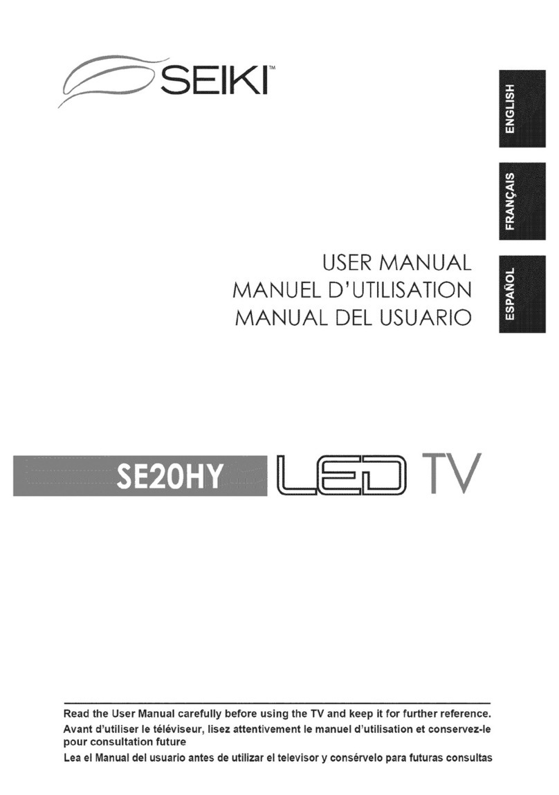 Seiki SE20HY User manual