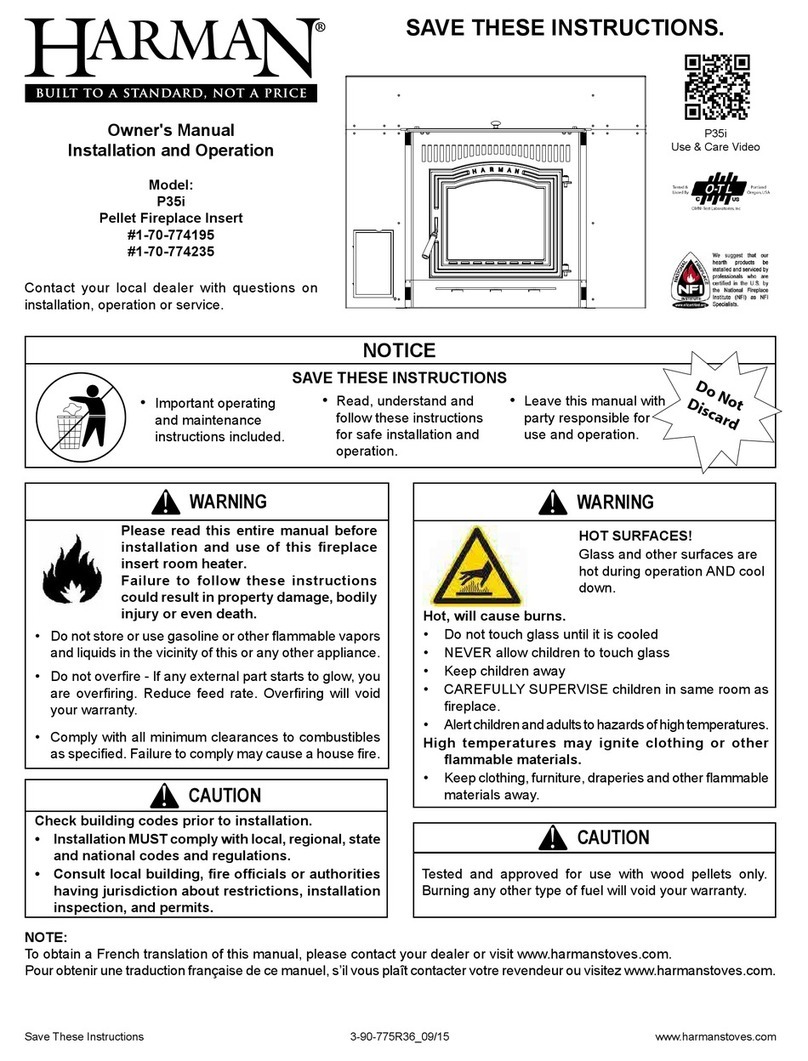 Harman P35I Safety guide