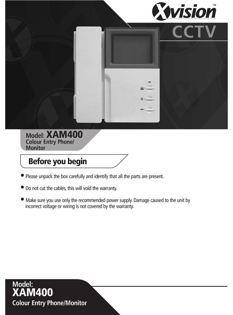 X-Vision XAM400 user manual