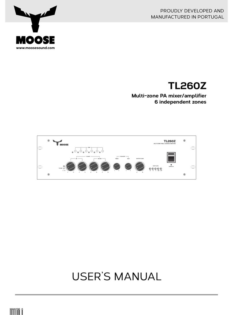 MOOSE TL260Z user manual
