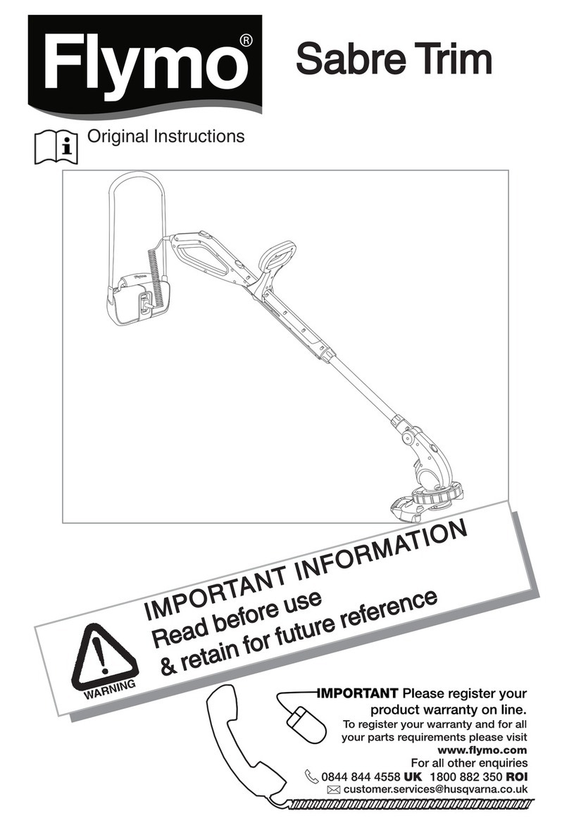 Flymo Sabre Trim User manual