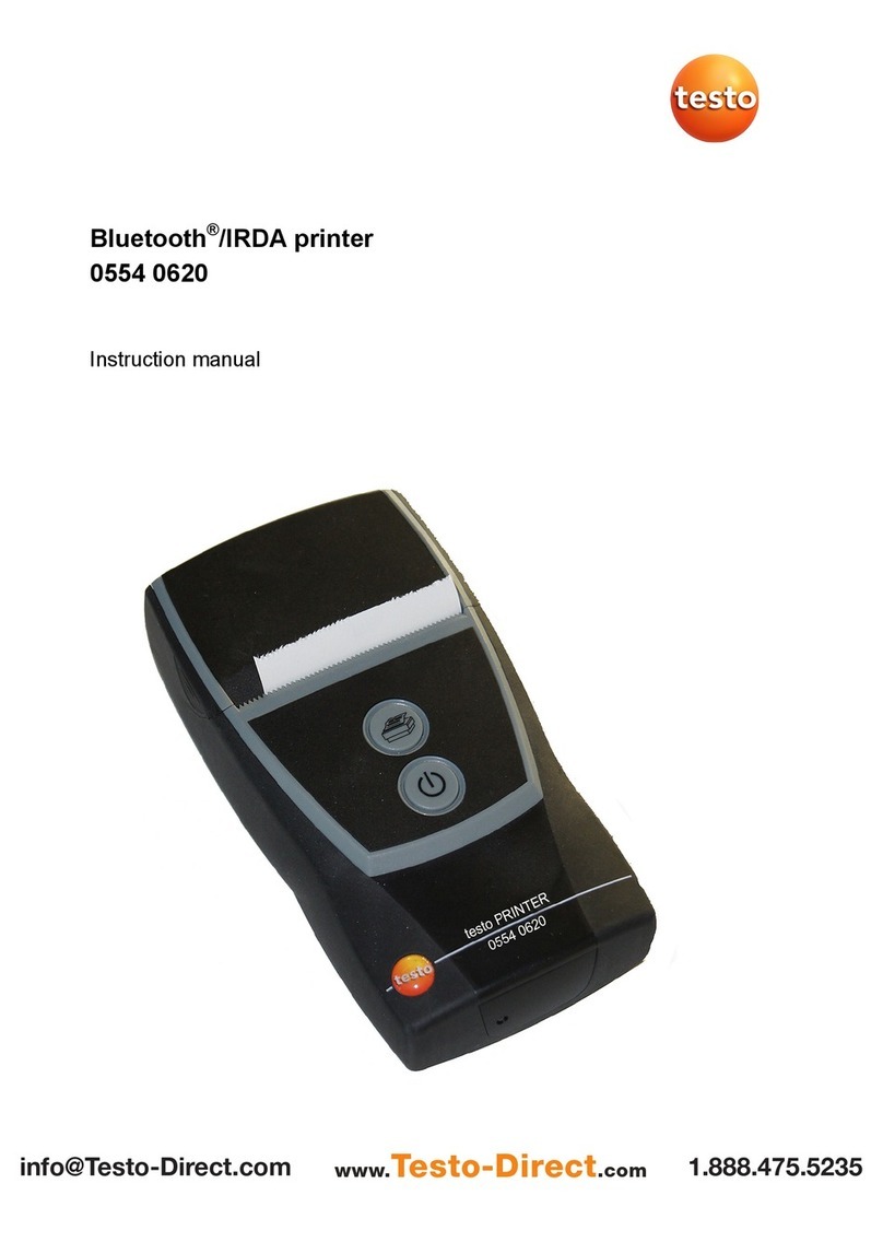 TESTO 0554 0620 User manual