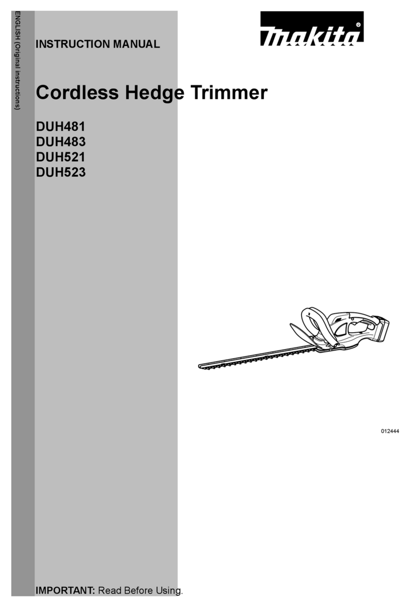 Makita DUH481 User manual Makita DUH481 User manual