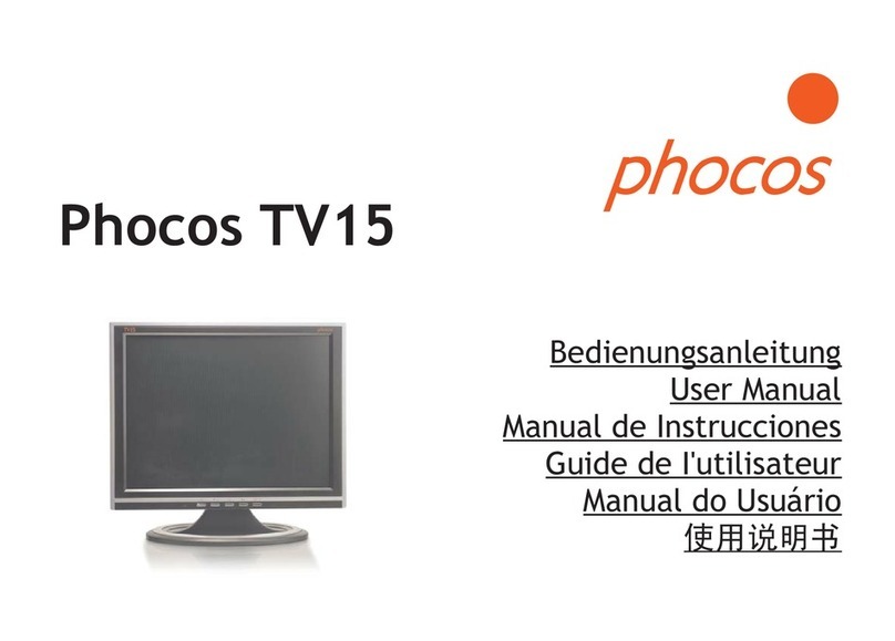 Phocos TV15 user manual