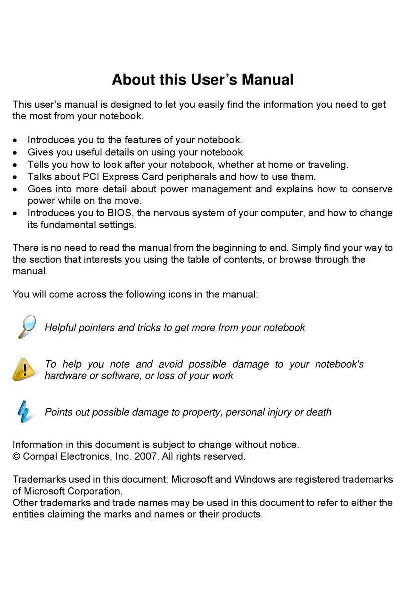 Compal JFT00 User manual