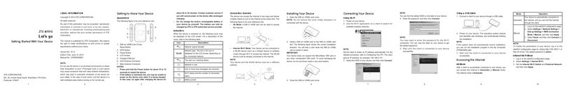 Zte MF910 User manual