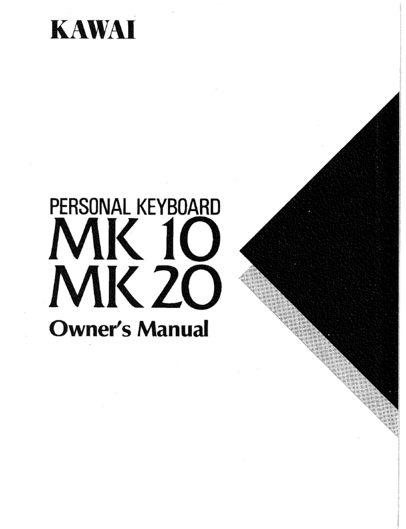Kawai MK 10 User manual