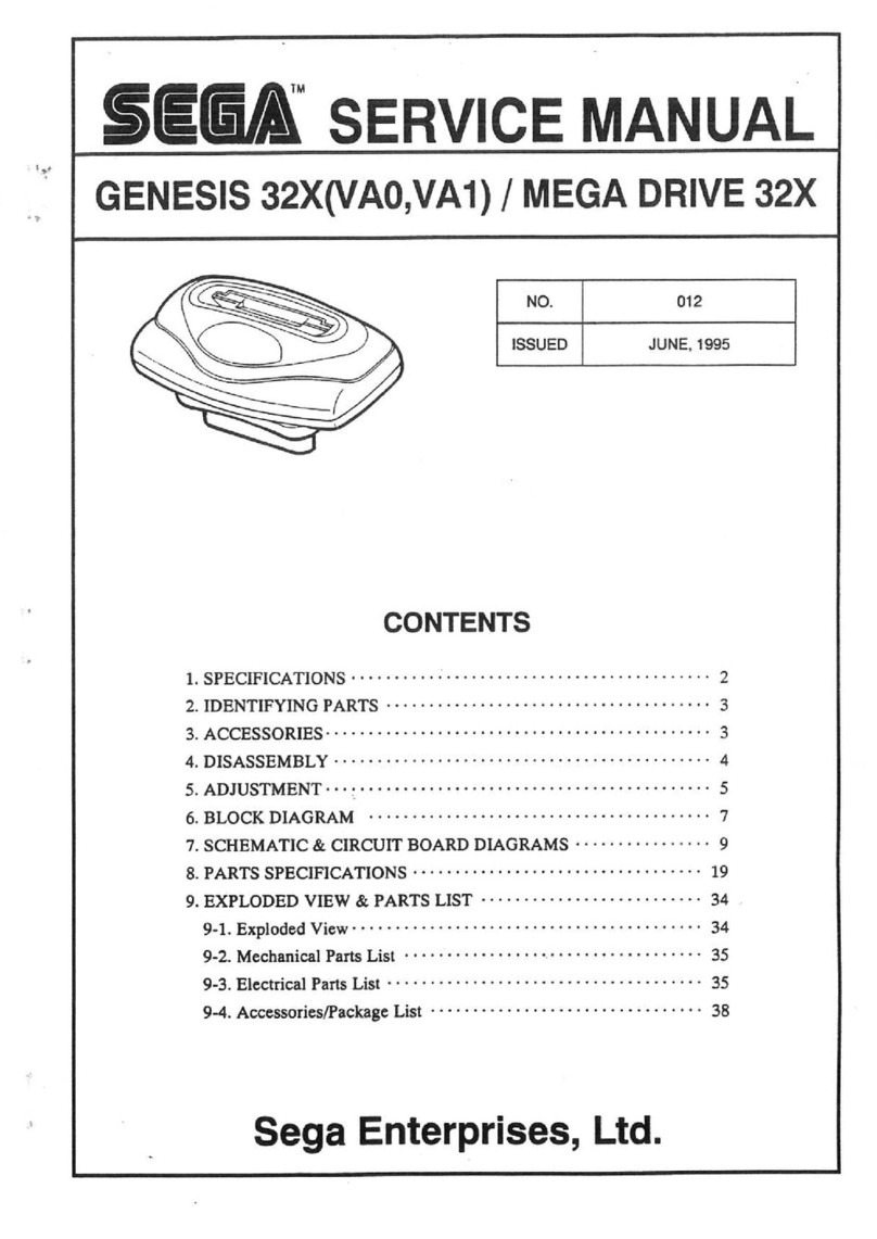 Sega 32X User manual