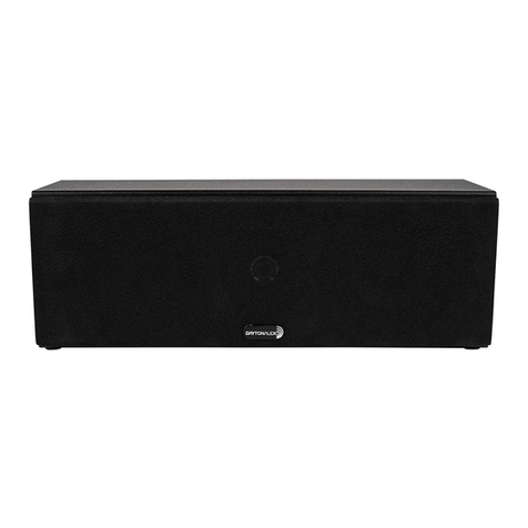 DaytonAudio C452 user manual