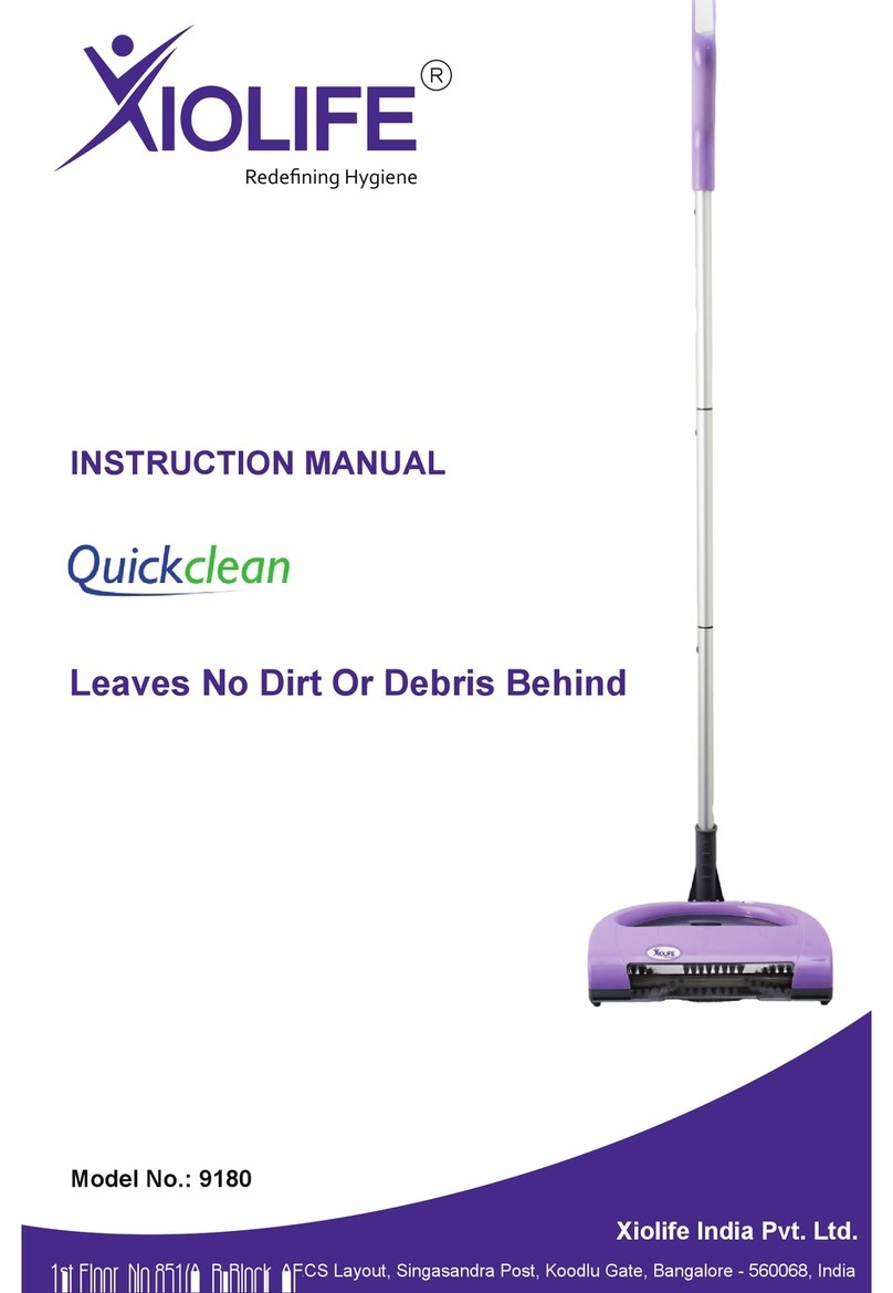 Xiolife 9180 Quickclean instruction manual
