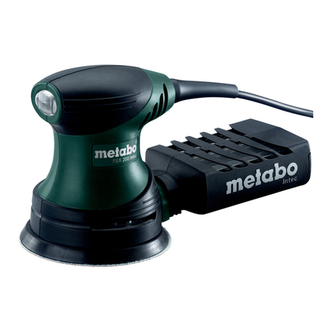 Metabo FSX 200 INTEC - operating instructions
