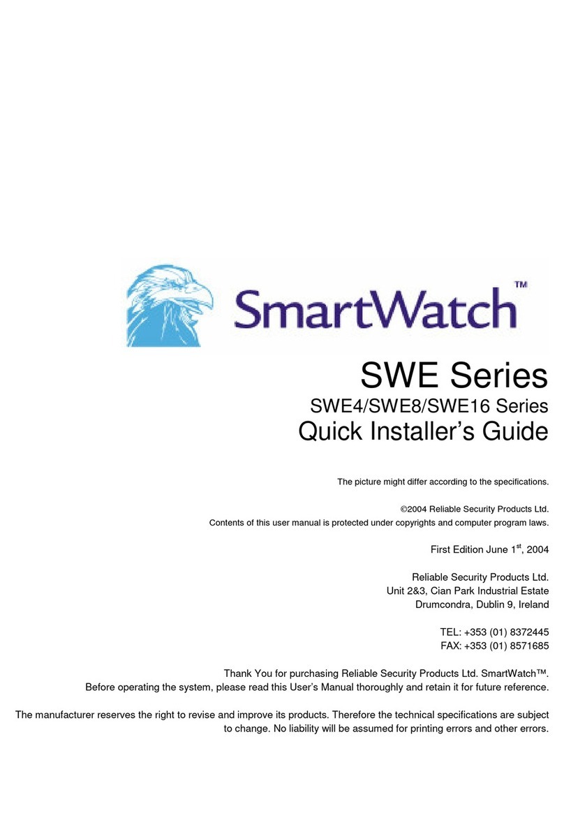 Smart watch SWE4 Series Operator's manual