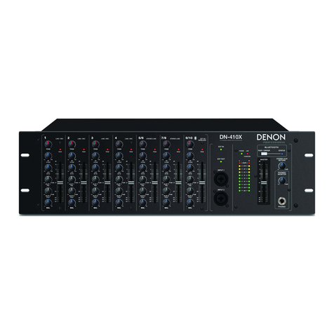 Denon DN-410X User manual