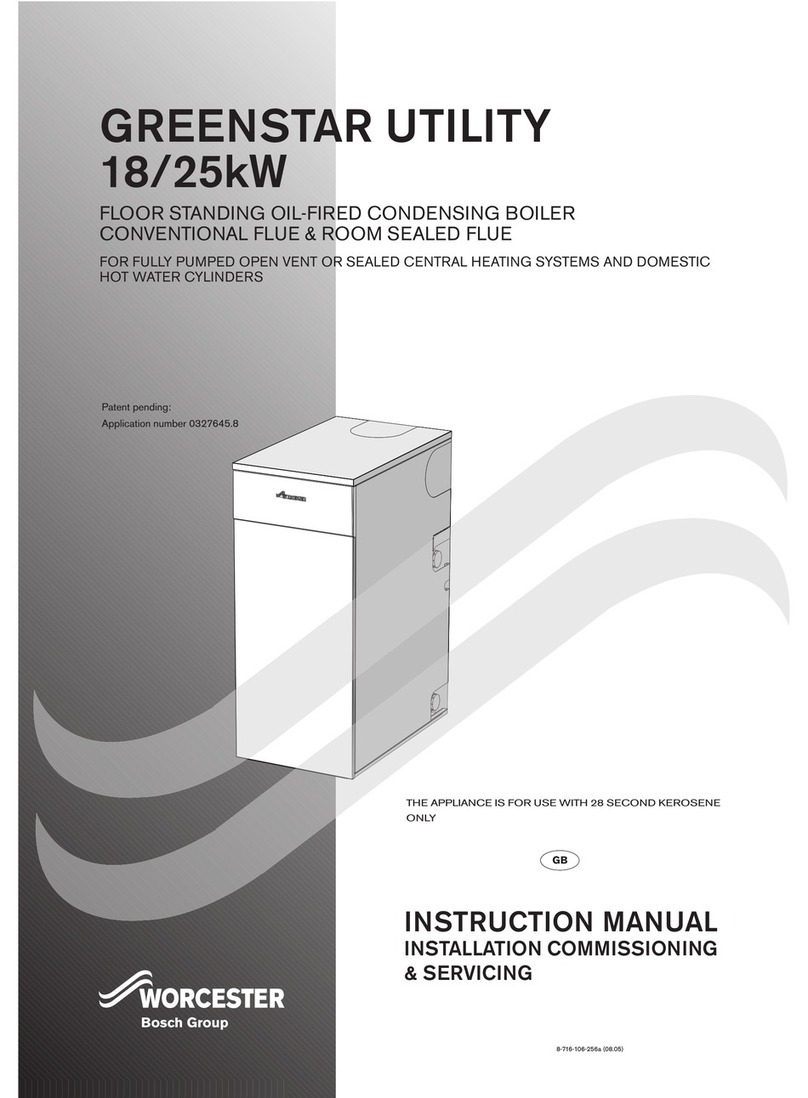 Worcester GREENSTAR UTILITY instruction manual
