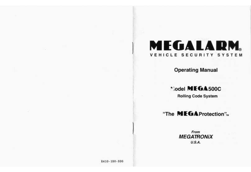 Megalarm MEGA500C User manual