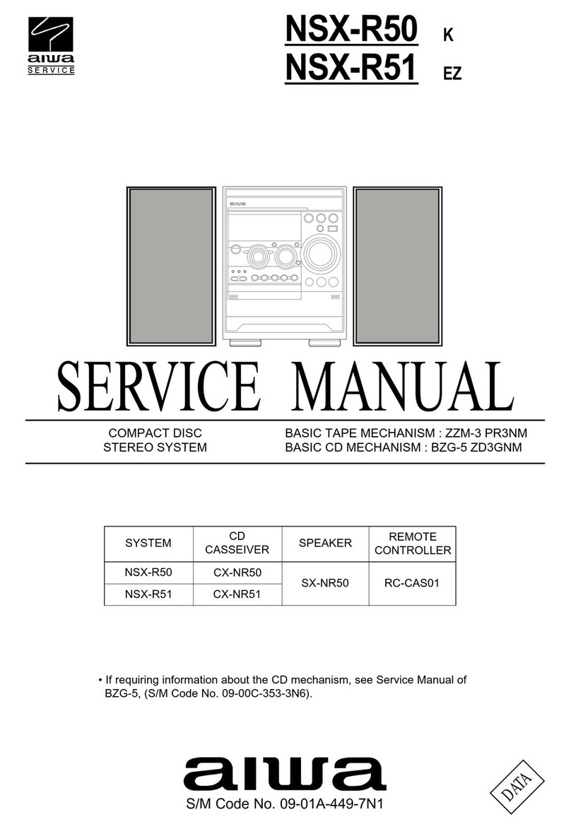 Aiwa NSX-R50 User manual