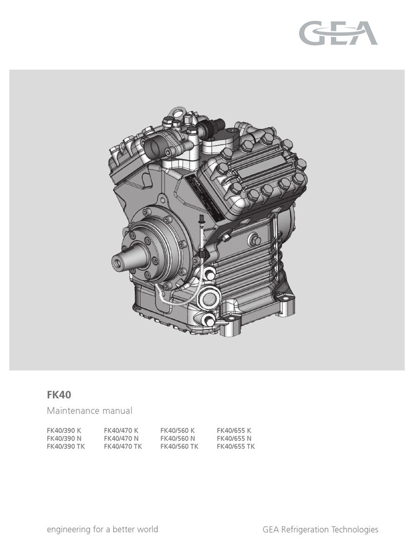 GEA FK40/390 K Maintenance manual