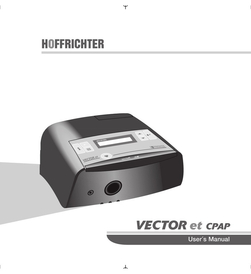 Hoffrichter VECTOR et Cpap user manual