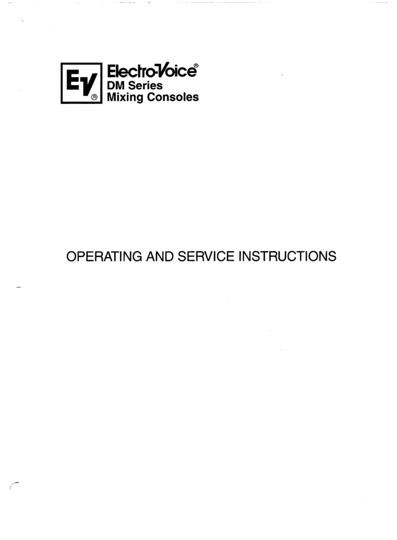 Electro-Voice DM Series Training manual