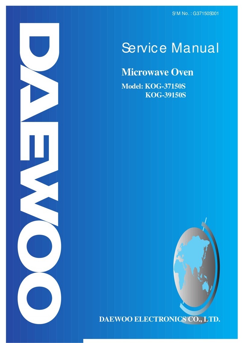 Daewoo KOG-37150S User manual