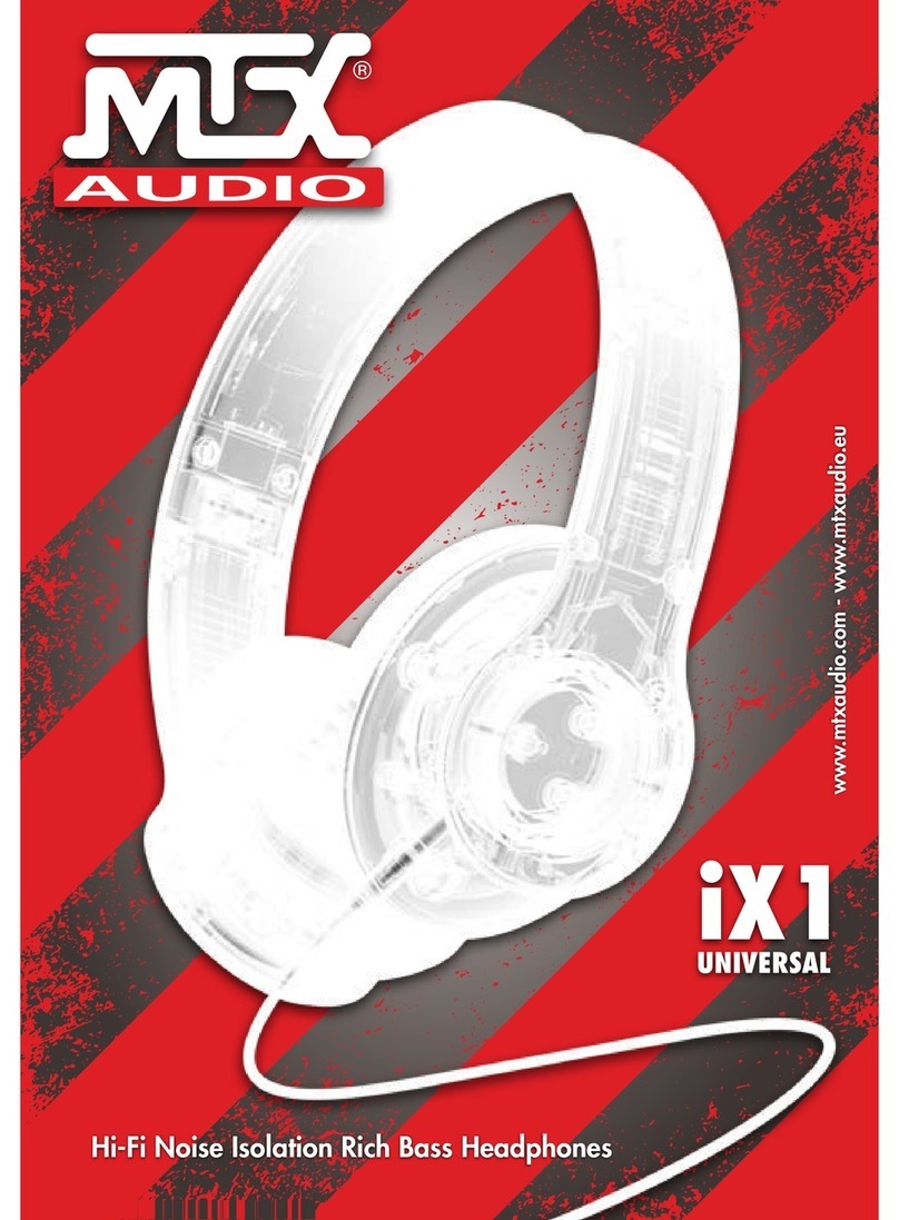 MTX iX1 owner's manual