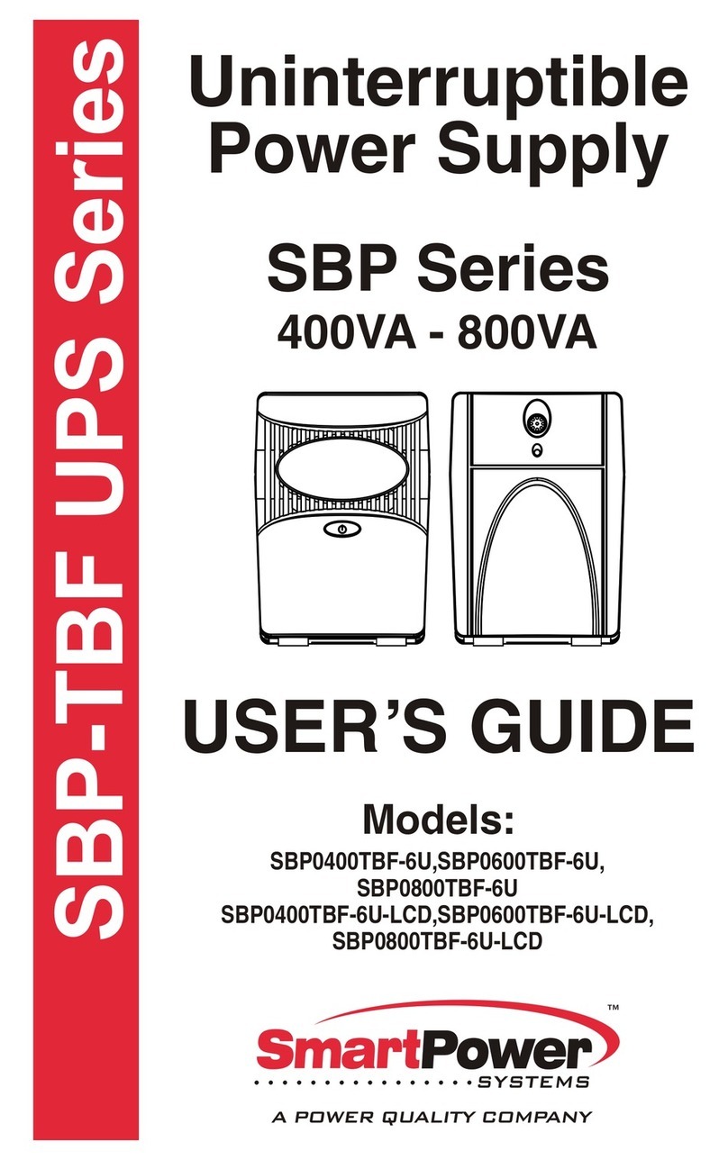 Smart power SBP0400TBF-6U User manual