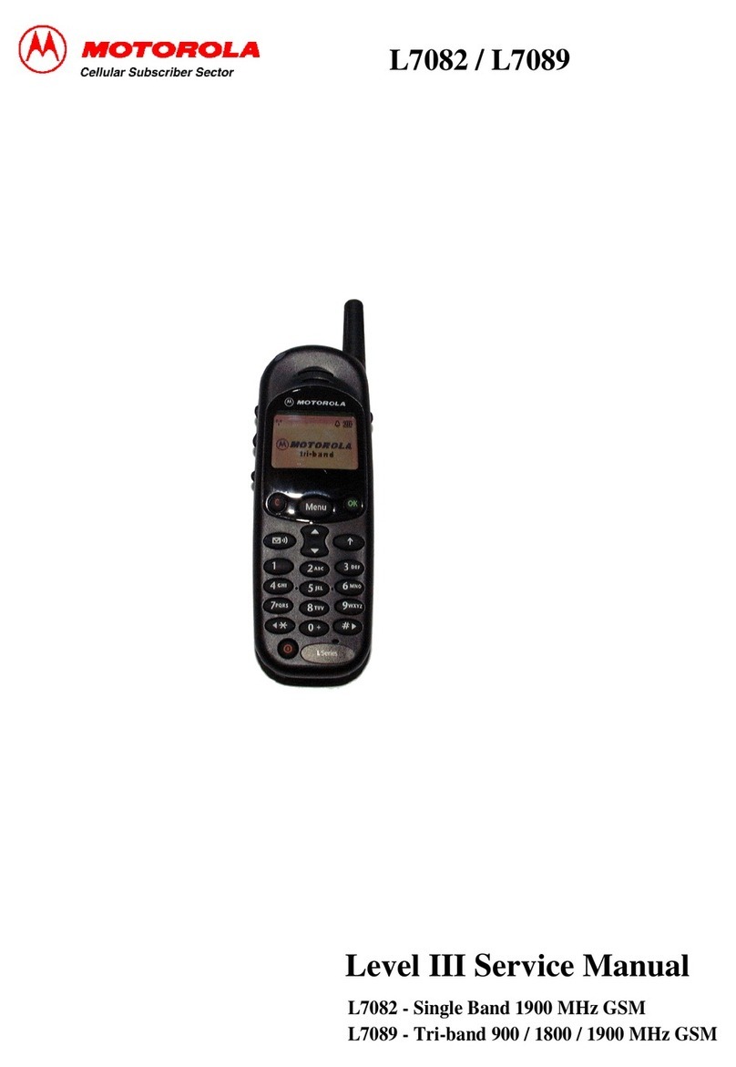 Motorola L7082 User manual