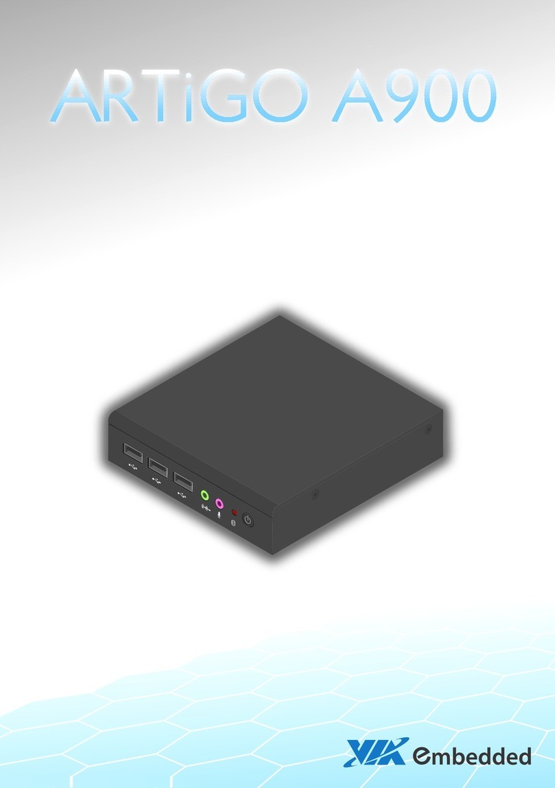 VIA Technologies ARTIGO A900 User manual