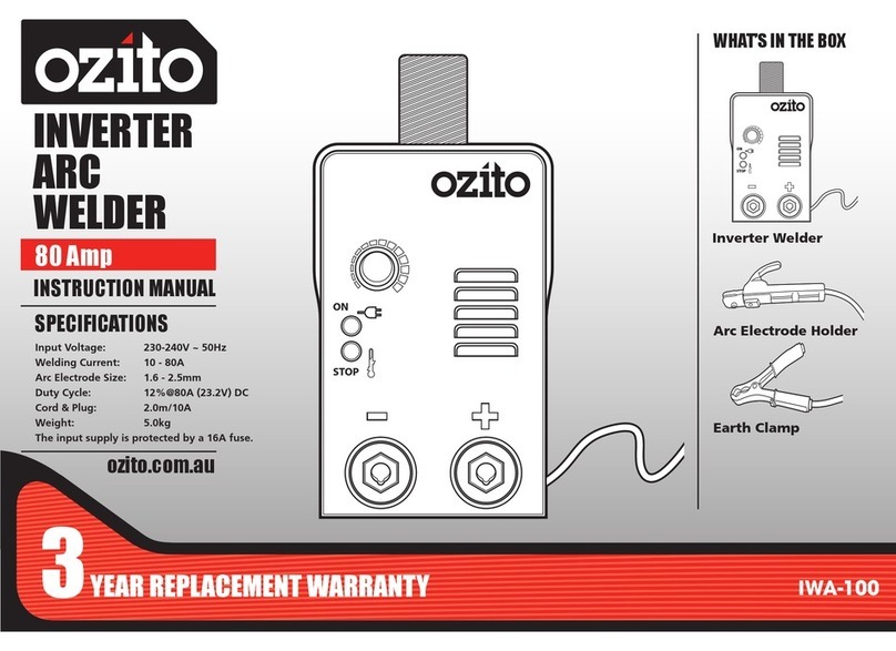 Ozito IWA-100 instruction manual