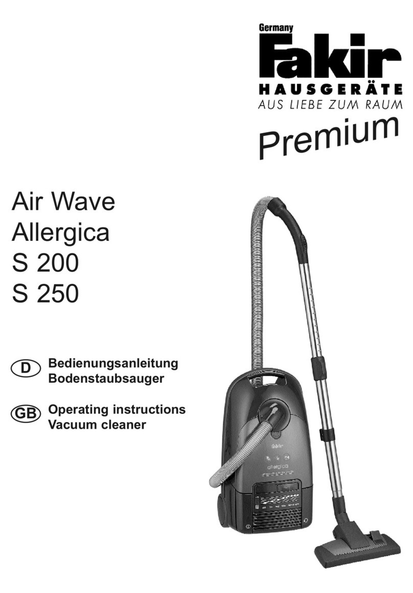 Fakir Air Wave Allergica S 200 User manual
