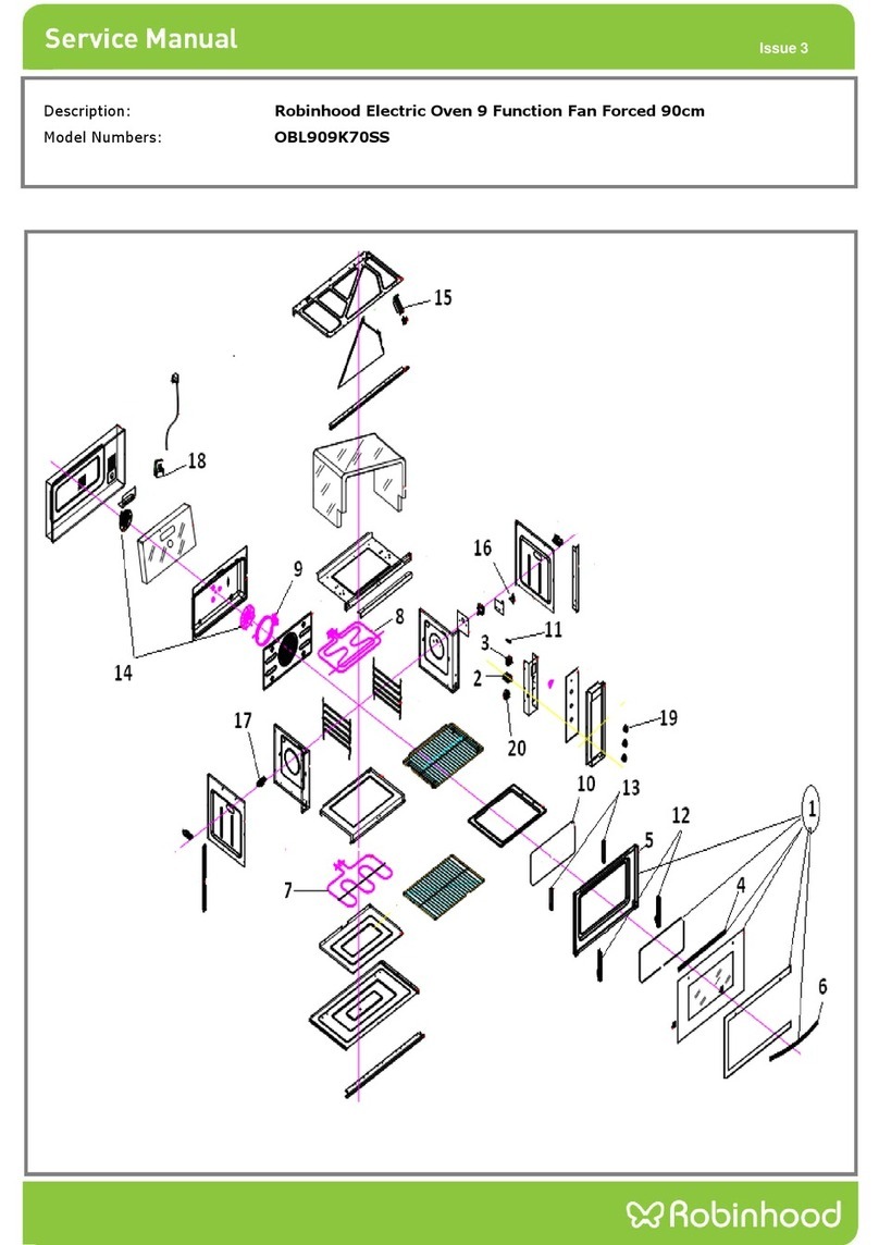 ROBINHOOD OBL909K70SS User manual