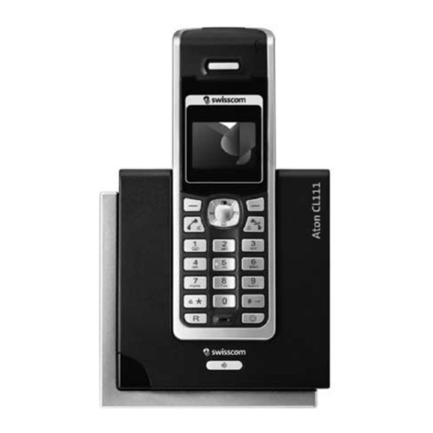Swisscom Aton CL111 user manual