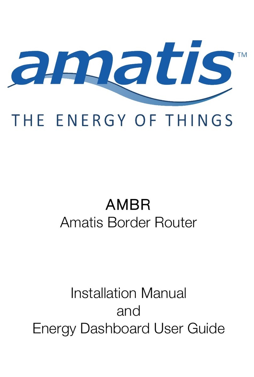 Amatis AMBR installation manual