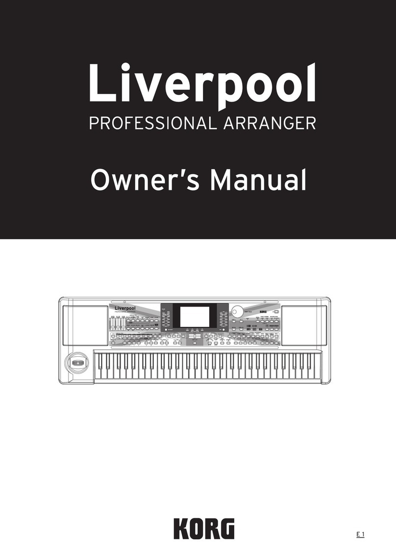 Korg Liverpool User manual Korg Liverpool User manual
