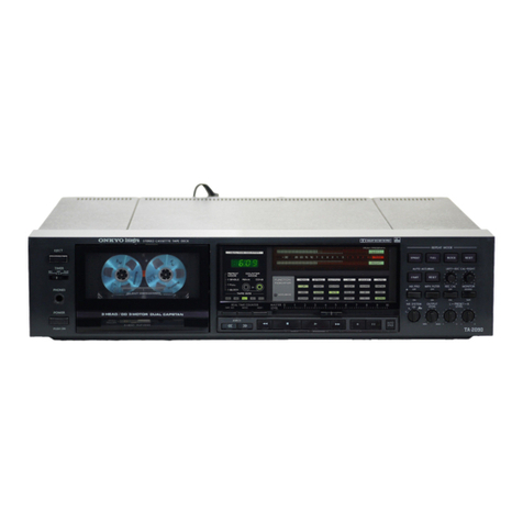 Onkyo TA-2090 User manual
